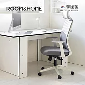 【韓國ROOM&HOME】韓國製高背透氣網坐臥升降式機能工學椅(附頭枕)-DIY- 雅痞灰