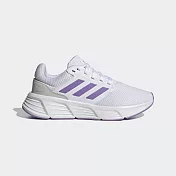 ADIDAS GALAXY 6 W 女跑步鞋-白紫-HP2415 UK4.5 白色