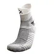 EGXtech 衣格P82I中筒籃球襪(白黑色)M號2雙入
