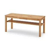 【MUJI 無印良品】節眼木製長凳/板座/橡木