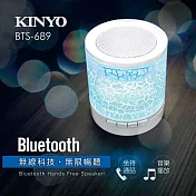 KINYO 炫光藍牙讀卡喇叭 BTS-689(可當情境燈)