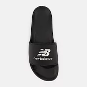 New Balance  男女休閒拖鞋-黑-SUF50BK1-D US8 黑色
