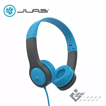 JLab JBuddies Folding Gen 2 兒童耳機  藍灰色