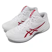 Asics 籃球鞋 GELHoop V15 男鞋 白 紅 輕量 抗扭 緩震 支撐 運動鞋 亞瑟士 1063A063104