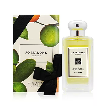 Jo Malone 青檸羅勒葉與柑橘香水 Lime Basil & Mandarin(100ml)-限量包裝版-國際航空版