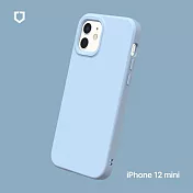 犀牛盾 iPhone 12 mini (5.4吋) SolidSuit 經典防摔背蓋手機保護殼- 冰河藍