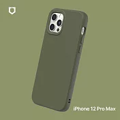 犀牛盾 iPhone 12 Pro Max (6.7吋) SolidSuit 經典防摔背蓋手機保護殼- 海藻綠