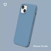 犀牛盾 iPhone 13 mini (5.4吋) SolidSuit 經典防摔背蓋手機保護殼- 海潮藍