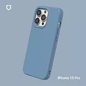 犀牛盾 iPhone 13 Pro (6.1吋) SolidSuit 經典防摔背蓋手機保護殼- 海潮藍