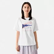 The North Face W S/S PLACE WE LOVE TEE? - AP 女短袖上衣-白-NF0A86Q6FN4 L 白色