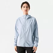 The North Face W NEW ZEPHYR WIND JACKET - AP 女防風防曬防潑水連帽外套-藍-NF0A7WCPI0E S 藍色