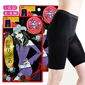 日本Train美人欲望-提臀緊緻大腿修飾雕塑褲S-M (黑)2件組 S L-2L(S)