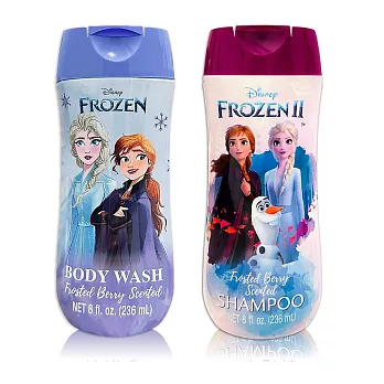 Disney Frozen洗髮+沐浴組(清新莓果香)8oz/236ml