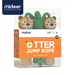 《MiDeer》── 兒童防滑安全跳繩─老虎 ☆