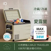 iO 荒野旅人WILD TRAVELER G系列行動冰箱iG350L(35公升)