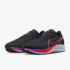 NIKE AIR ZOOM PEGASUS 38 男跑步鞋─黑紫─CW7356011 US10 黑色