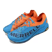 Merrell 越野跑鞋 MTL Skyfire 2 男鞋 藍 橘 Vibram MegaGrip 行山鞋 戶外鞋 ML067769