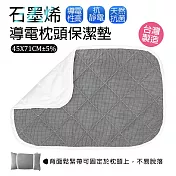 石墨烯導電枕頭保潔墊18X28吋 (一入)