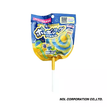 日本NOL-棒棒糖造型入浴劑(藍紫+黃)-4入(葡萄&蘋果香氣/洗澡玩具/交換禮物)