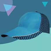 【OKPOLO】防潑水高爾夫球帽(透氣舒適) 水藍