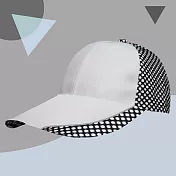 【OKPOLO】防潑水高爾夫球帽(透氣舒適) 白