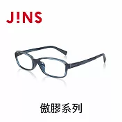 JINS 傲膠系列眼鏡(MGF-23S-115) 海軍藍
