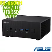 ASUS 華碩 PN53-66HHPYA 迷你電腦 (R5-6600H/16G/1TSSD+1TB/W11P)