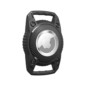 AirTag防水錶扣鑰匙圈型保護殼 沉穩黑