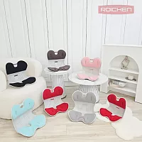 [Roichen] 韓國製減壓護脊坐墊1入-男女多款顏色任選(成人及35Kg以上兒童適用) 女款_灰色