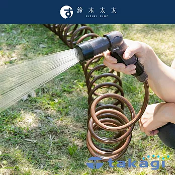 【takagi】室外澆花灑水專用水管 7.5M | 鈴木太太公司貨