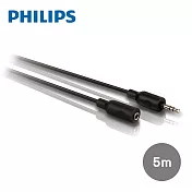 PHILIPS 飛利浦5.0M 3.5mm音源延長線 SWA2531W/10