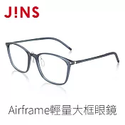 JINS Airframe輕量大框眼鏡(UUF-23S-174) 海軍藍