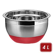 《PEDRINI》Gadget止滑深型打蛋盆(4L) | 不鏽鋼攪拌盆 料理盆 洗滌盆 備料盆