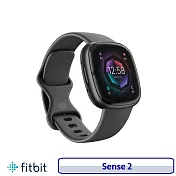 Fitbit Sense 2 進階健康智慧手錶 內建GPS  石墨黑