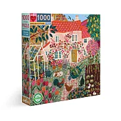 eeBoo 1000片拼圖 - 英式莊園 ( English Cottage 1000 Piece Puzzle )