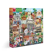 eeBoo 1000片拼圖 -  羅馬 ( Rome 1000 Piece Puzzle )