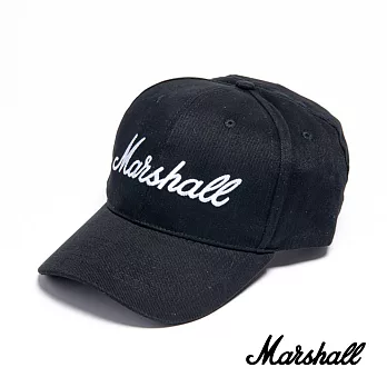 Marshall Baseball Cap White 棒球帽 ｜ 黑