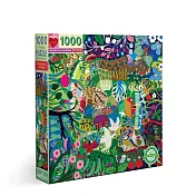 eeBoo 1000片拼圖 - 花團錦簇 ( Bountiful Garden 1000 Piece Puzzle )