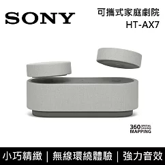 【限時快閃】SONY 索尼 HT─AX7 可攜式家庭劇院 無線喇叭 環繞音效 台灣公司貨