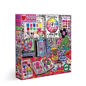 eeBoo 1000片拼圖 - 藝術家工作室 ( Artist Studio 1000 Piece Puzzle )