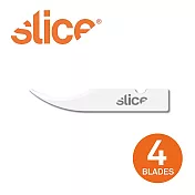 【SLICE】陶瓷筆刀替刃-尖形拆線刀 4入組 10537