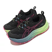 Asics 越野跑鞋 Trabuco Max 2 女鞋 黑 粉紅 緩震 路跑 運動鞋 亞瑟士 1012B426002