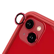 犀牛盾 iPhone 13 (6.1吋) / 13 mini (5.4吋) 9H 鏡頭玻璃保護貼 (兩片/組) - 紅