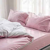 純粹眠｜植萃棉系列-床包四件組-雙人加大 （乾燥玫瑰）