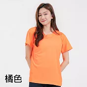 【男人幫】T6 短袖排汗T恤 布料柔軟 嚴選材質 素色簡約 大尺碼-黃色、橘色 XS 橘色