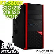 Acer Altos P15F7 繪圖工作站 (R7-5800X/32G/2TB+2TSSD/RTX3080_10G/750W/W11P)