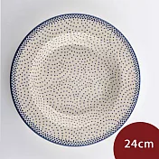波蘭陶 純淨物語系列 圓形深盤 24cm 波蘭手工製