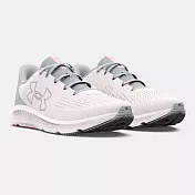 Under Armour 女 Charged Pursuit 3 BL 慢跑鞋-白-3026523-101 US6.5 白色