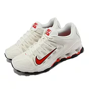 Nike 訓練鞋 Reax 8 TR MESH 男鞋 白 紅 緩衝 重訓 舉重 健身 運動鞋 621716-100