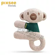Pixsee Play and  Friends AI智慧寶寶攝影機+五合一成長支架組- Monkee動物布偶
